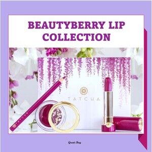NIB TATCHA BEAUTYBERRY LIP COLLECTION LIMITED EDITION